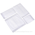 White or customer medical cotton abdominal swab pads